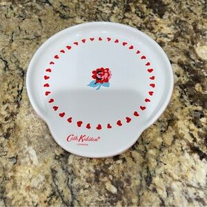 Cath Kidston hearts and floral design ceramic spoon rest or trinket  - Brand new